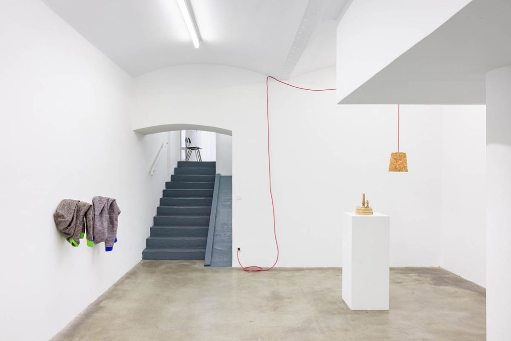 Gruppenausstellung Characters mit Arbeiten von Igor Blomberg Tranaeus, Adriana Czernin, Svenja Deininger, Lukas Kaufmann, Tania Pérez Córdova, Chin Tsao und Sharon Ya'ari.