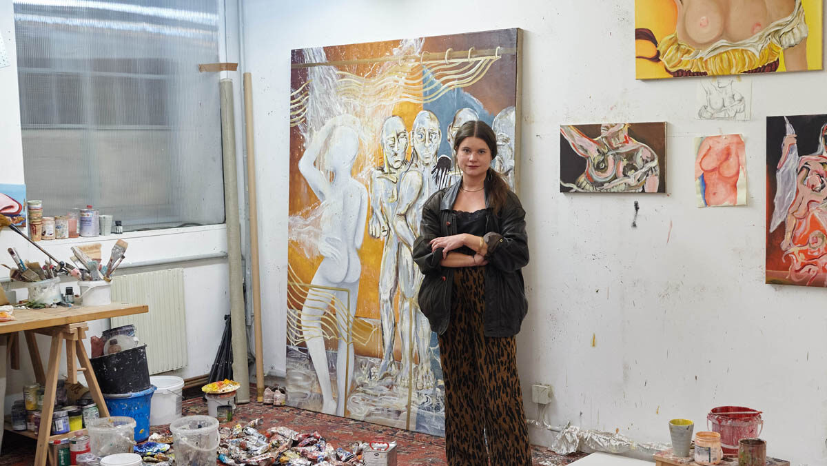 Artist in Vienna. Photo: Daniel Lichterwaldt