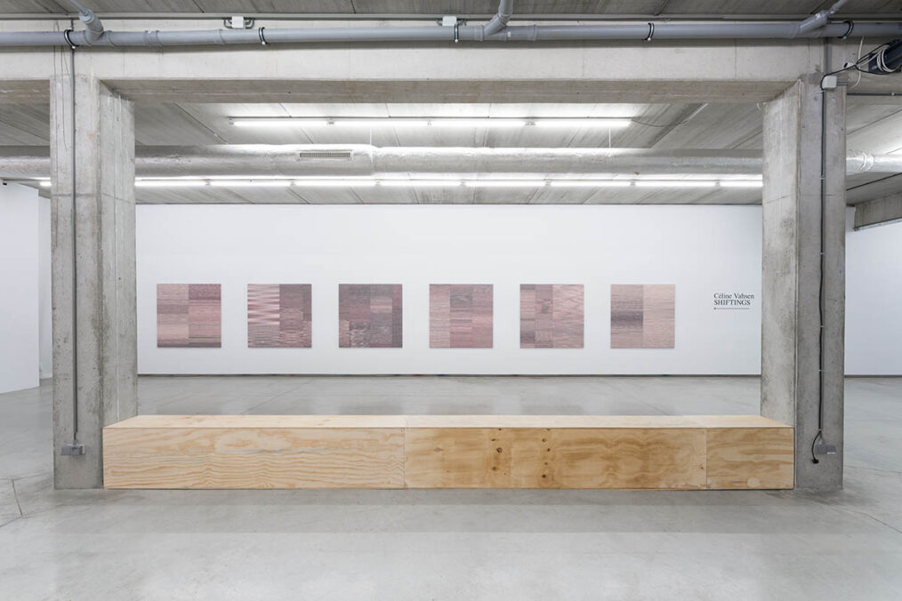 Exhibition view. Céline Vahsen. SHIFTINGS, 2026. IKOB – Museum for Contemporary Art. Photos: Lola Pertsowsky.