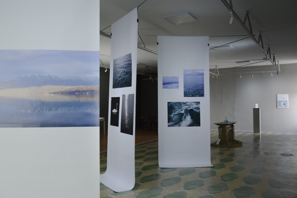 Mariana Kostandini, TO THE LAKE, 2010–2025, Digital photographs printed on paper,
each 300 x 122 cm