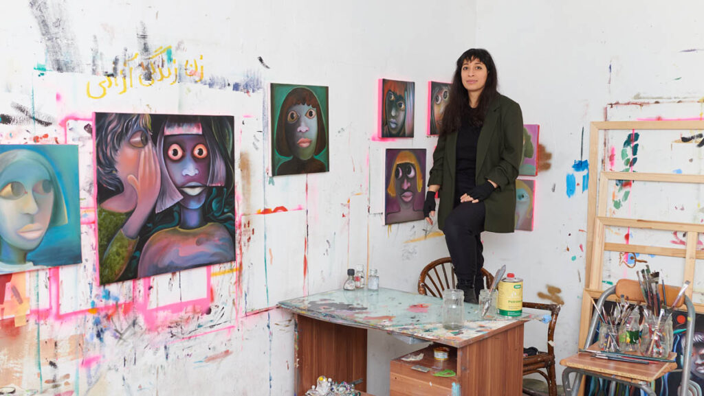 Reihaneh Hosseini. Photo: Daniel Lichterwaldt