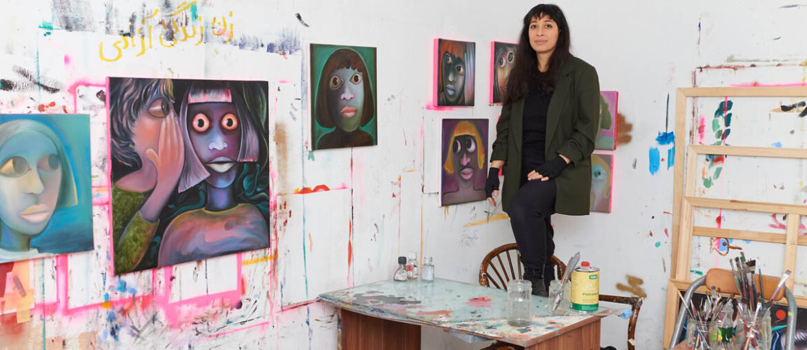 Reihaneh Hosseini. Photo: Daniel Lichterwaldt
