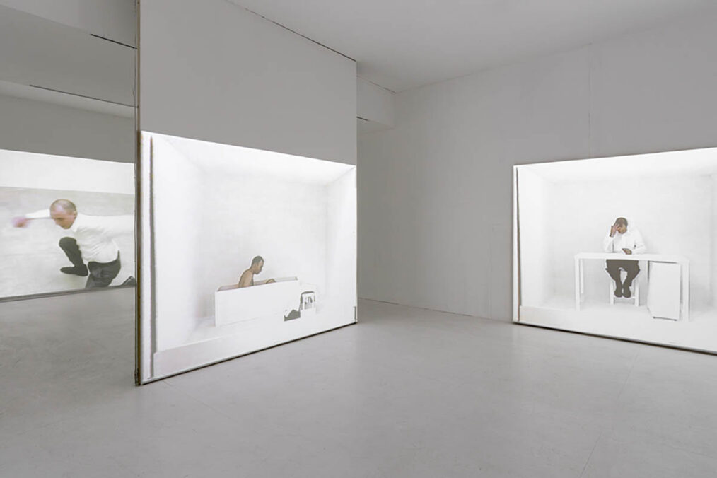 Exhibition view: Solutions and Problems by Absalon — curated by Hila Cohen-Schneiderman. Courtesy of CCA Tel Aviv-Yafo. Photo: Daniel Hanoch.