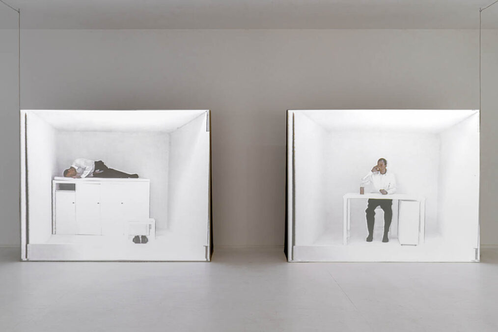 Exhibition view: Solutions and Problems by Absalon — curated by Hila Cohen-Schneiderman. Courtesy of CCA Tel Aviv-Yafo. Photo: Daniel Hanoch.