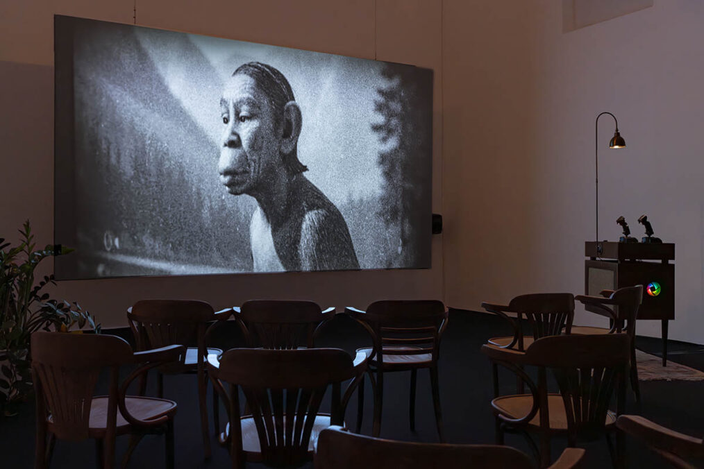 Amir Yatziv: A Report, 2026, view of the exhibition at the Center for Contemporary Art Tel Aviv-Yafo. Photo: Daniel Hanoch