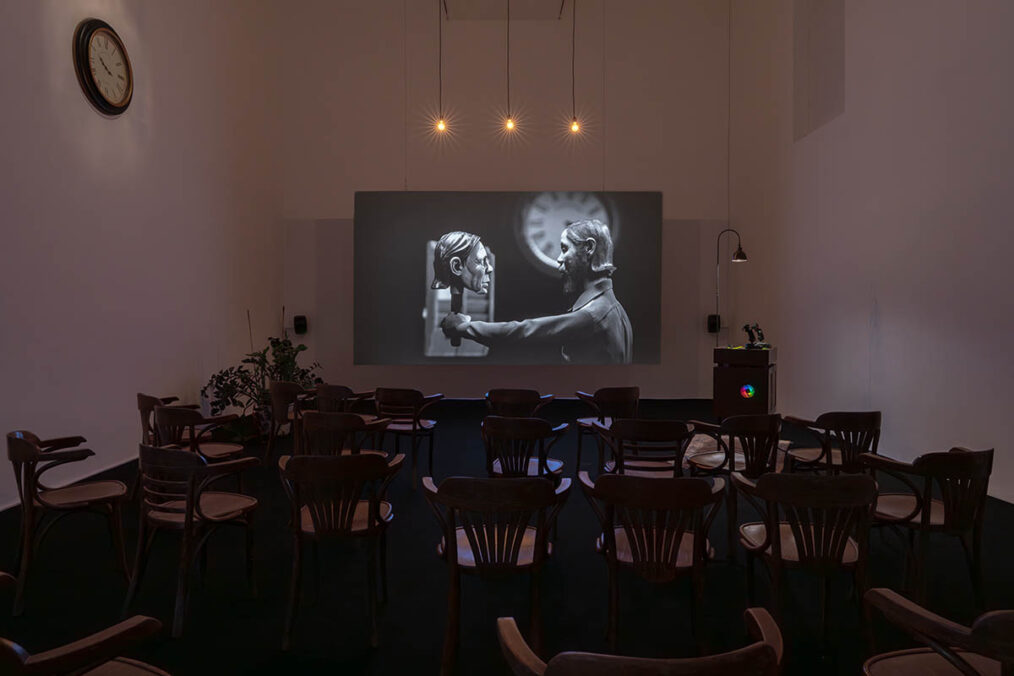Amir Yatziv: A Report, 2026 View of the exhibition at the Center for Contemporary Art Tel Aviv-Yafo. Photo: Daniel Hanoch
