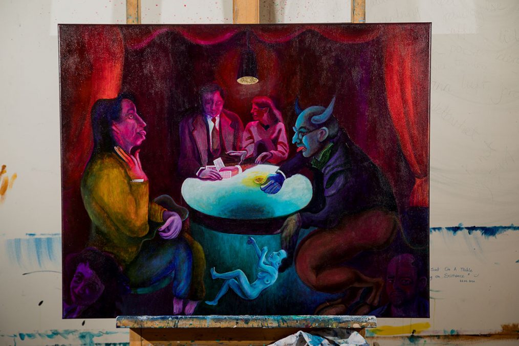 Gambling, 2020, 80x100cm