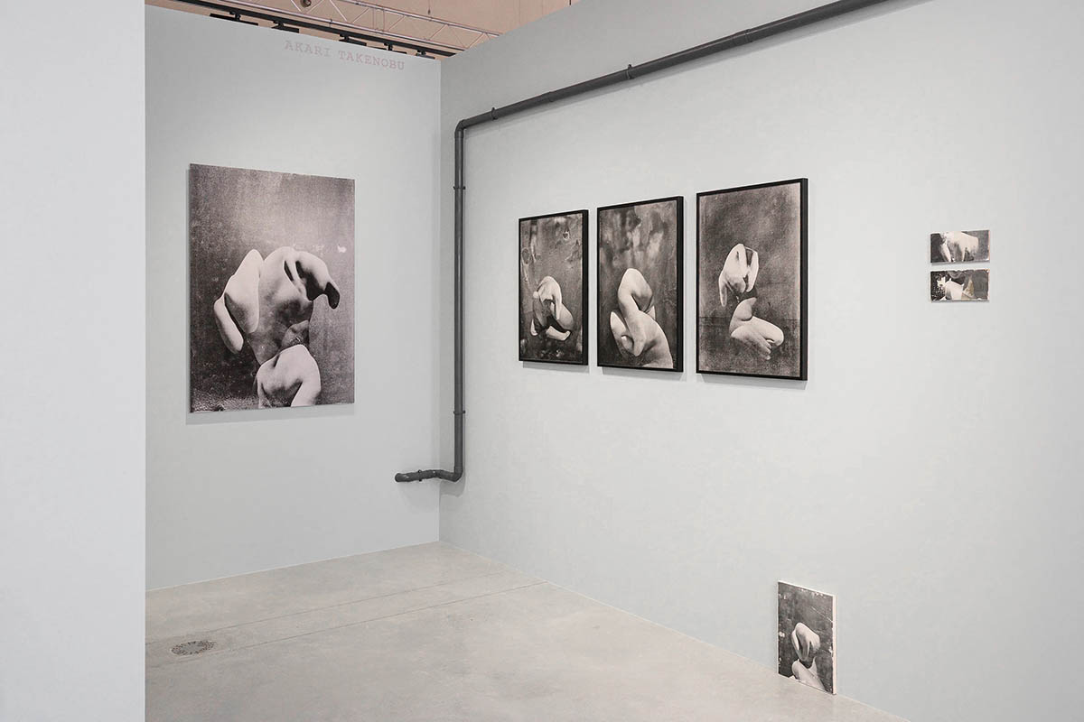 Exhibition view: Dior Photography and Visual Arts Award for Young Talents at LUMA Arles 2026, works by Akari Takenobu, Lampisterie, Parc des Ateliers, LUMA Arles. Courtesy of Dior.