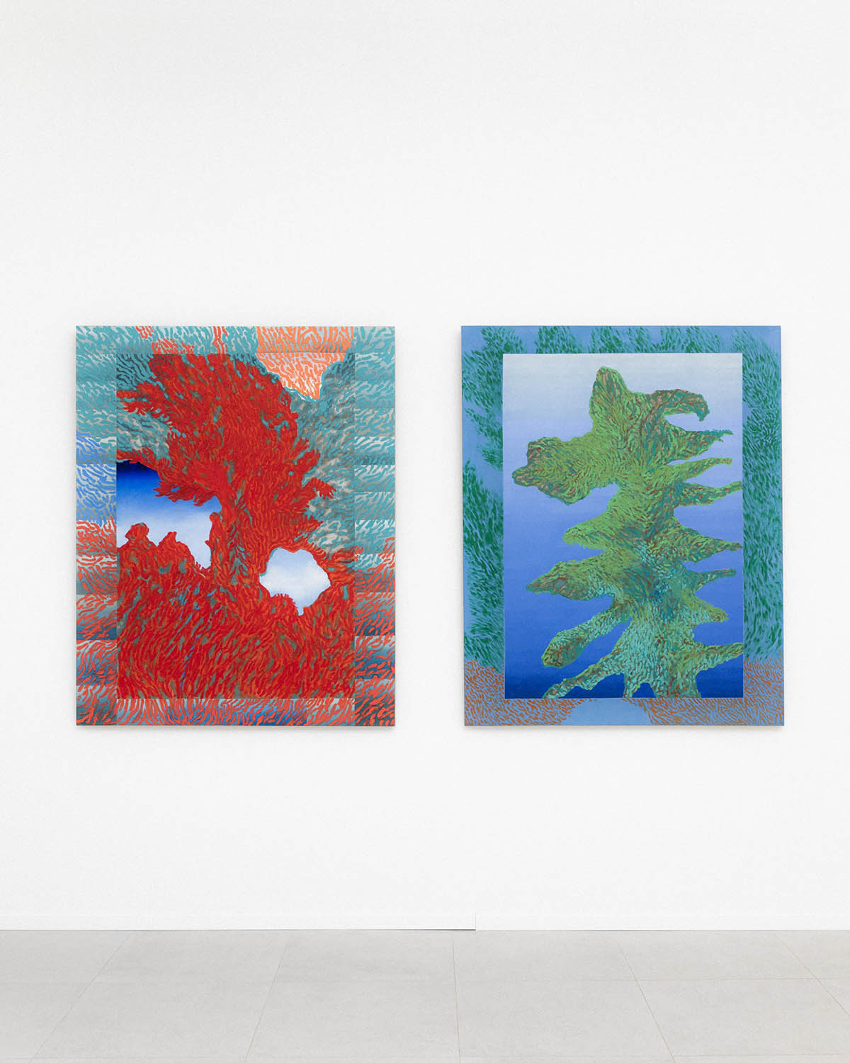 Exhibition view: Alba Miočev: THE SAME PLACE, Kolekcionart, Zagreb, 2026. Photo: Ivor Lapic