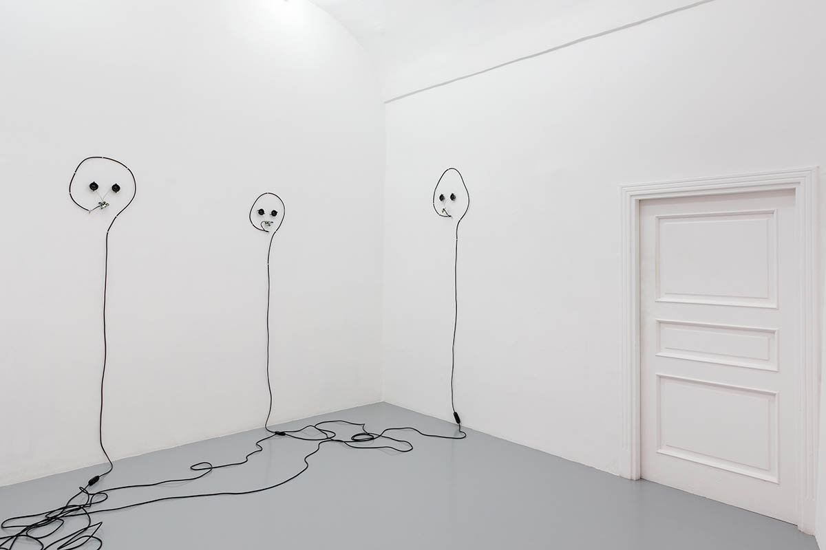 Alberto Tadiello, Chlamydomonas Nivalis, 2021, exhibition view at Umberto Di Marino Gallery, Napoli, Italy, ph. Danilo Donzelli