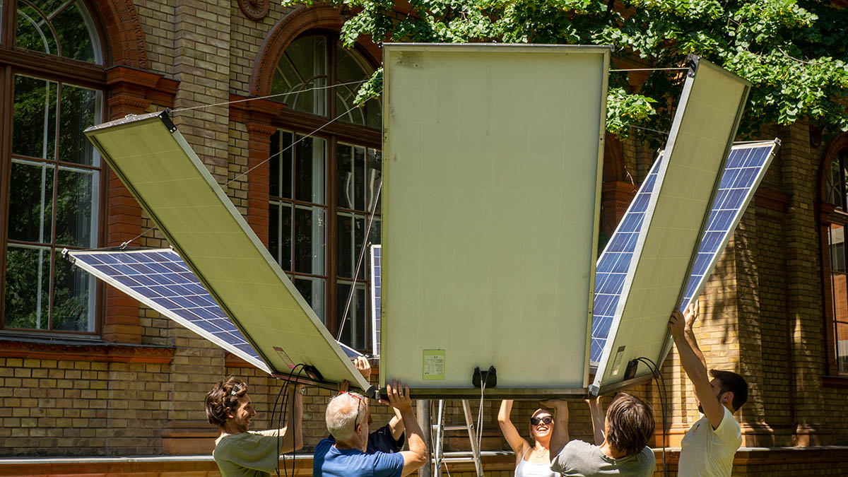 Stefan Diez und Team, "OK Solar" Prototyp, 2022, Foto: dieAngewandte