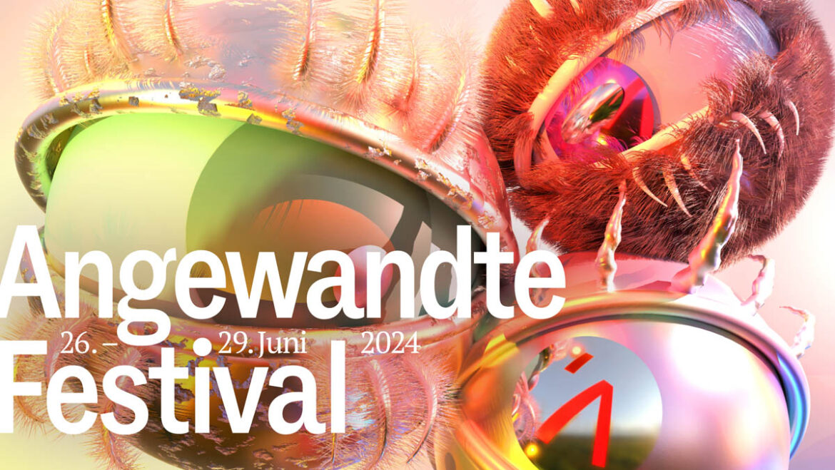 Angewandte Festival 2024 by Die Angewandte, Design: Cheyenne Cattaneo, Mandy Zaninovic, Verena Müllner licensed under CC BY NC ND 4.0