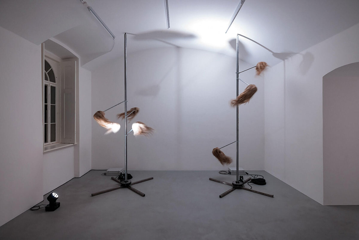 Anna Franceschini. Installation view. NIGHTS OUT KUNSTVEREIN GARTENHAUS, Vienna. © kunst-dokumentation.com.