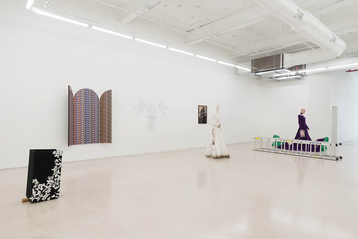 Exhibition view, Anna-Sophie Berger. Sin at JTT Gallery 