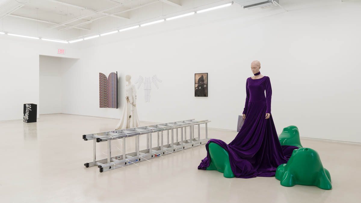 Exhibition view, Anna-Sophie Berger. Sin at JTT Gallery