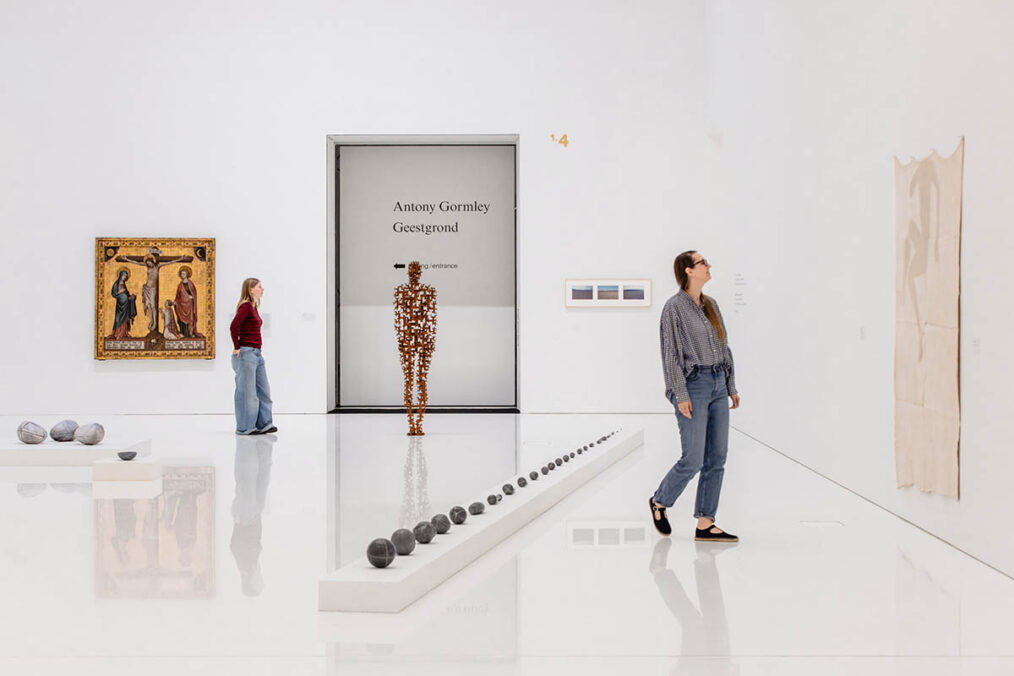 Exhibition view: Antony Gormley. Geestgrond, Royal Museum of Fine Arts (KMSKA), Antwerp, 2026 © Sanne De Block