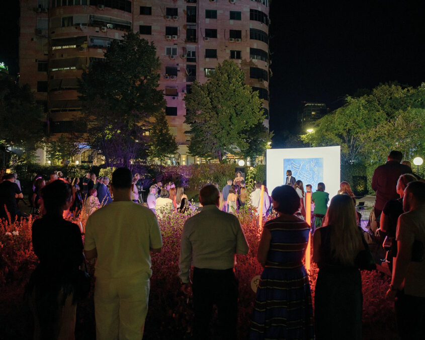 Opening Event and Art Action "Mara" at Vila 31, Tirana