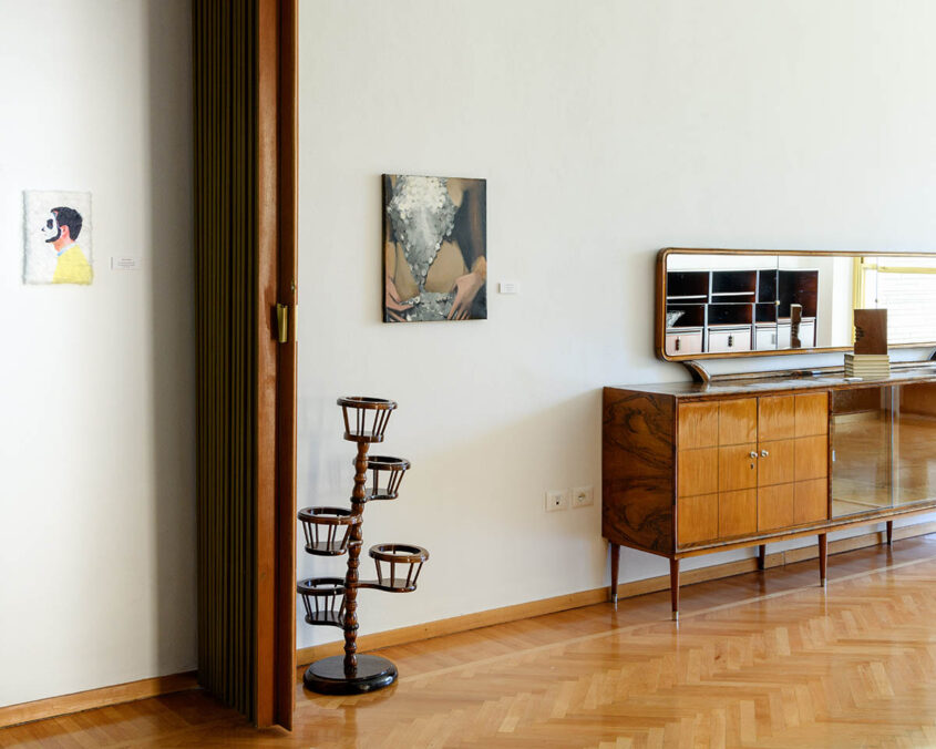 installation view: MARA, Contemporary Art Auction in Vila31, Tirana, Albania