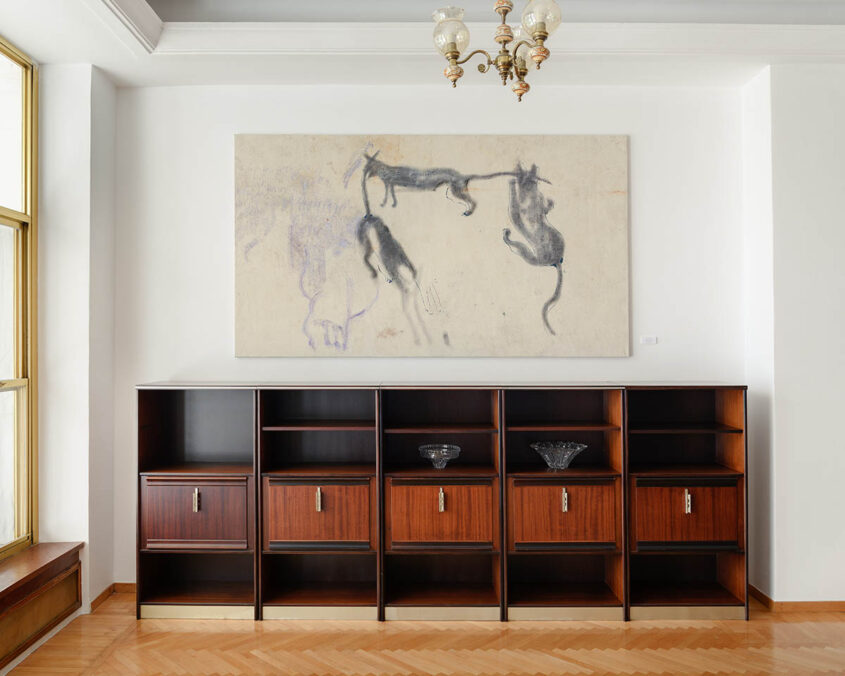 installation view: MARA, Contemporary Art Auction in Vila31, Tirana, Albania