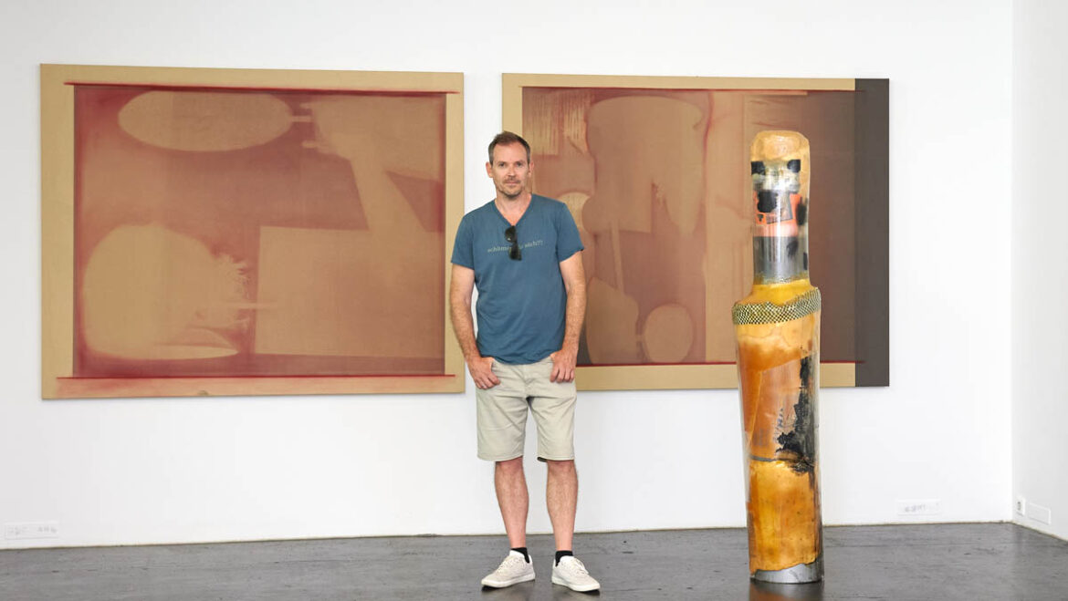 Introducing art.baden Christopher Alan Lane at Galerie Lukas Feichtner, July 2026. Photo: Daniel Lichterwaldt.