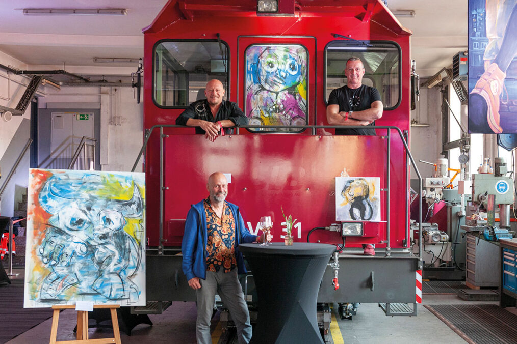 Vinissage ART CIRCLE 2025 at the “ErlebnisQuartier” SchafbergBahn