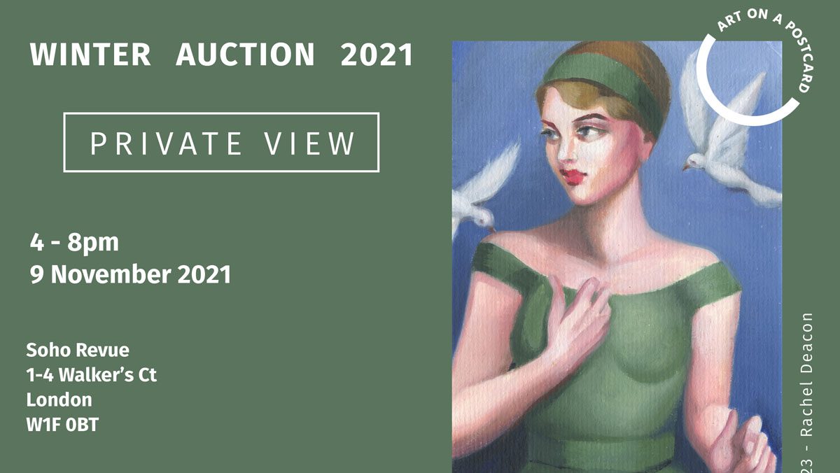 The Art on a Postcard Winter Auction
