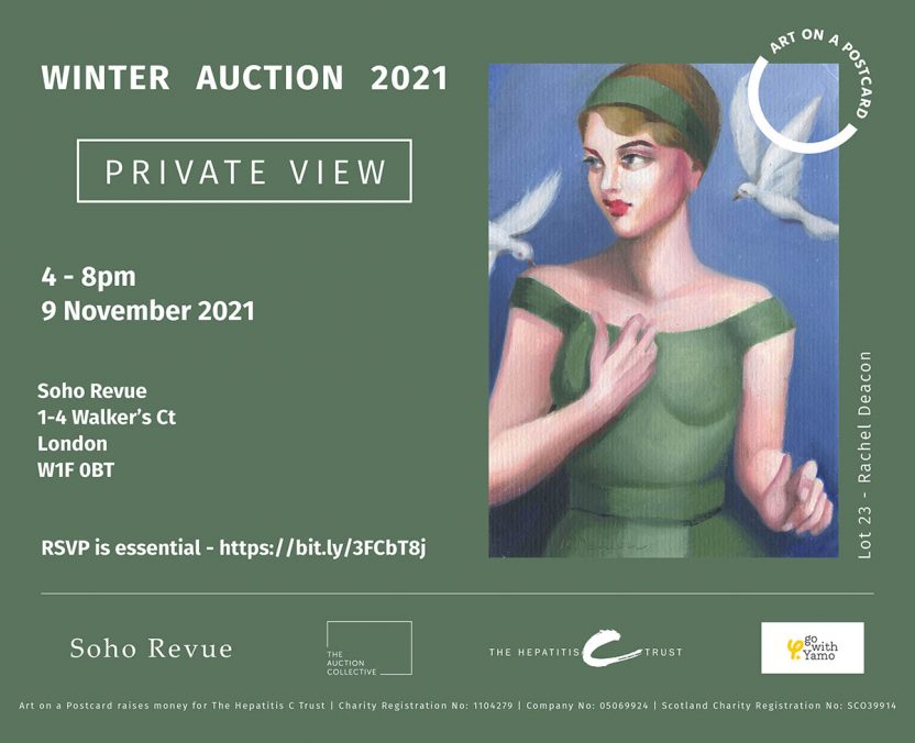 The Art on a Postcard Winter Auction