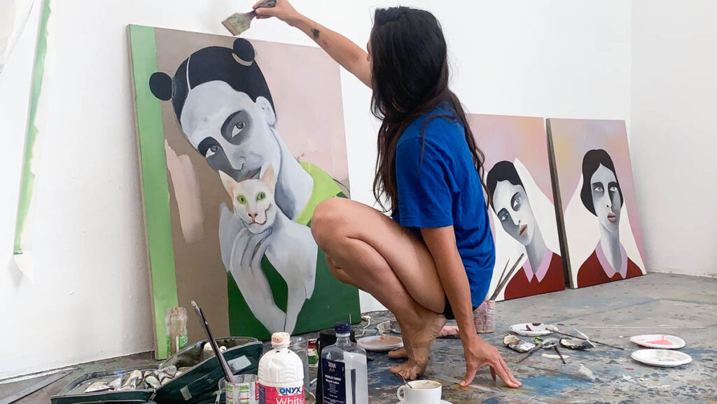 Artist. Rebecca Brodskis