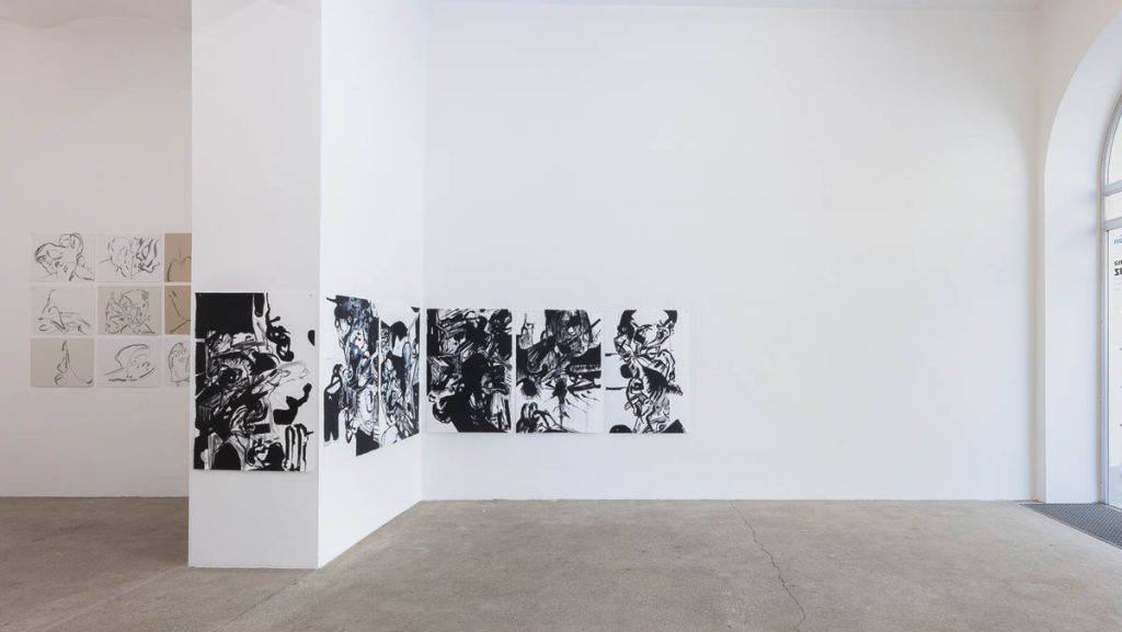 Atalay Yavuz, I could stay up all night and make mistakes, and none of them would count, 2022. Photos © Galerie Elisabeth & Klaus Thoman / Flavio Palasciano