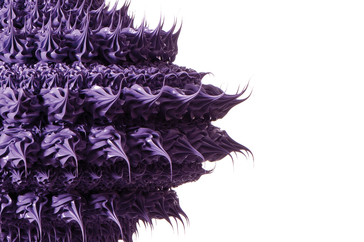 Detail. DEEP RESTING PURPLE BALANCE © Anke Eilergerhard