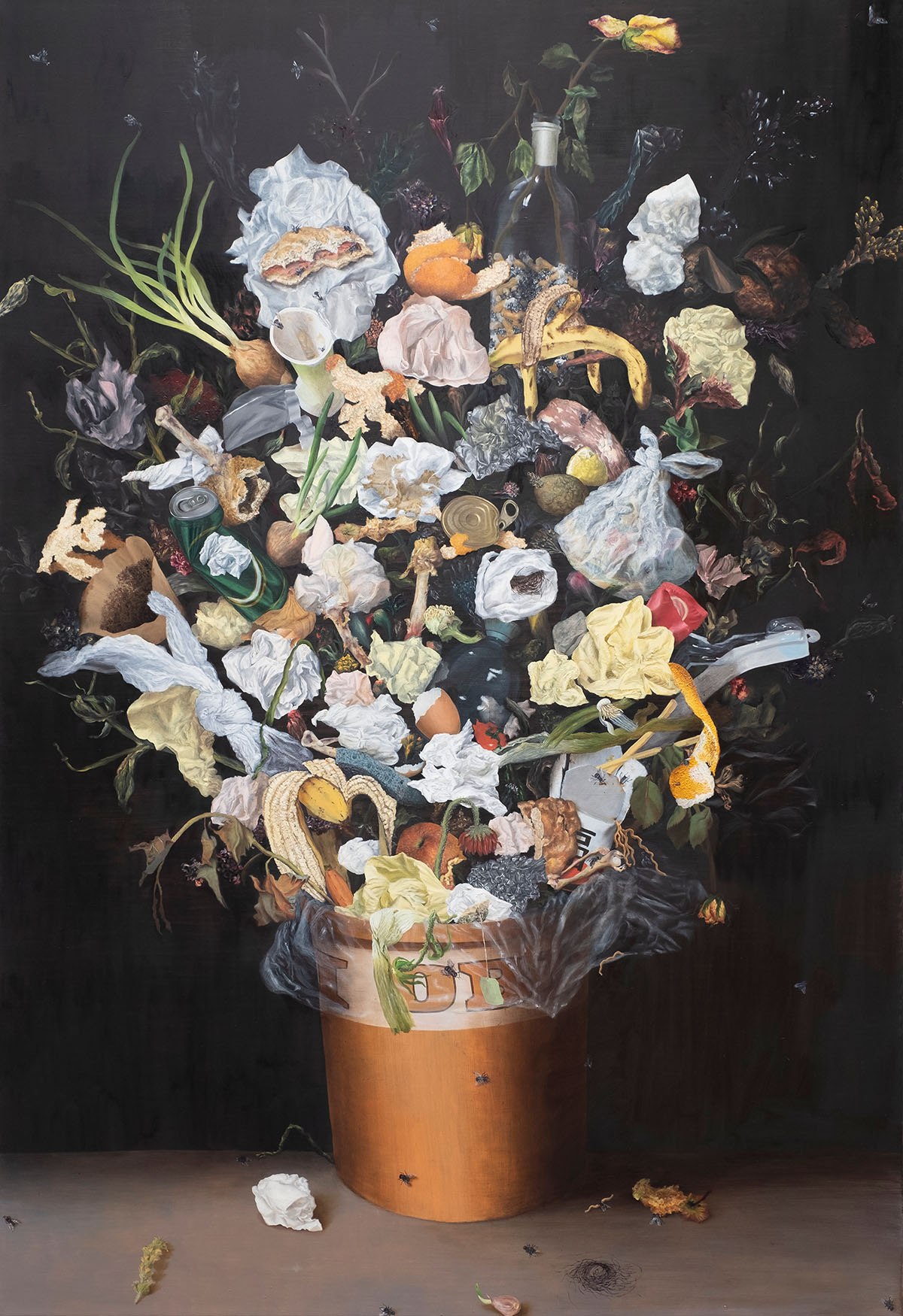 „The Great Bouquet“ 130 x 90 cm, oil on Canvas, 2018