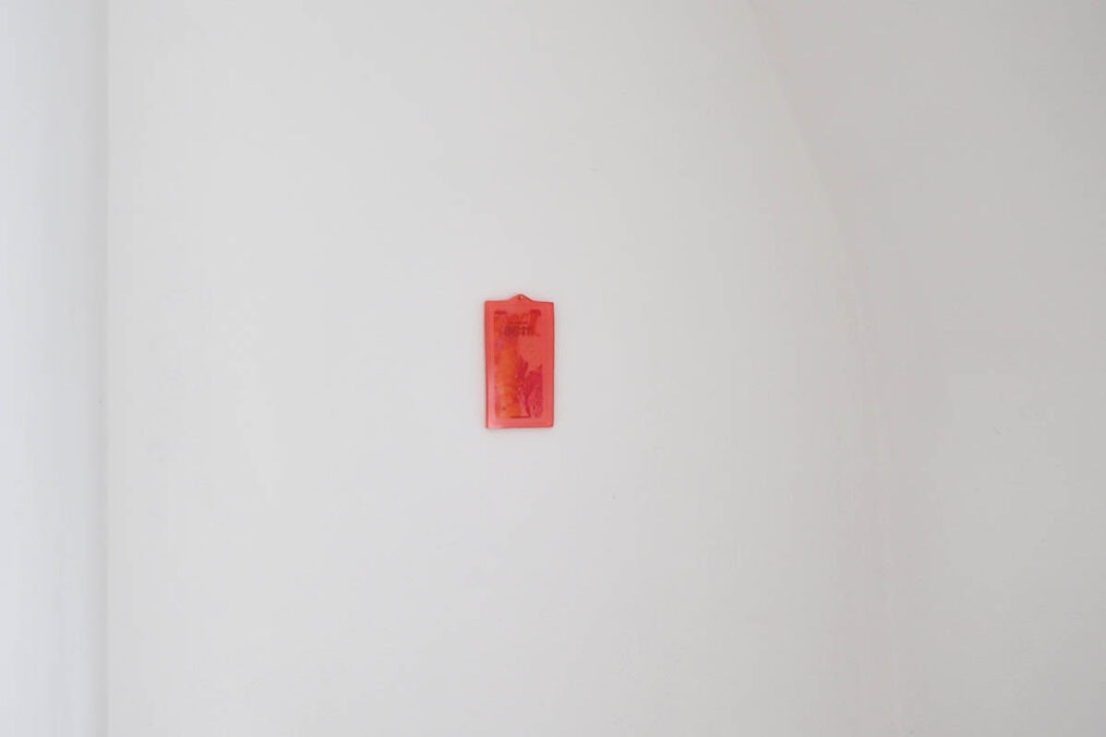 Ausstellung: Aspekte der Selbstreflexion als Räume der Gesellschaft, Raum 2. Künstlerin Rebecca Merlic