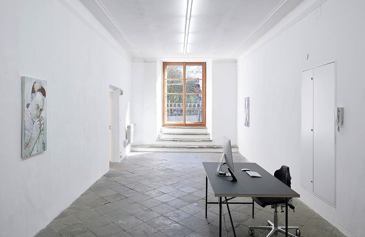 Ausstellungsansicht. Vittorio Brodmann – Tag und Nacht im Leben einer Bäckerei, Galerie der Stadt Schwaz, 2022