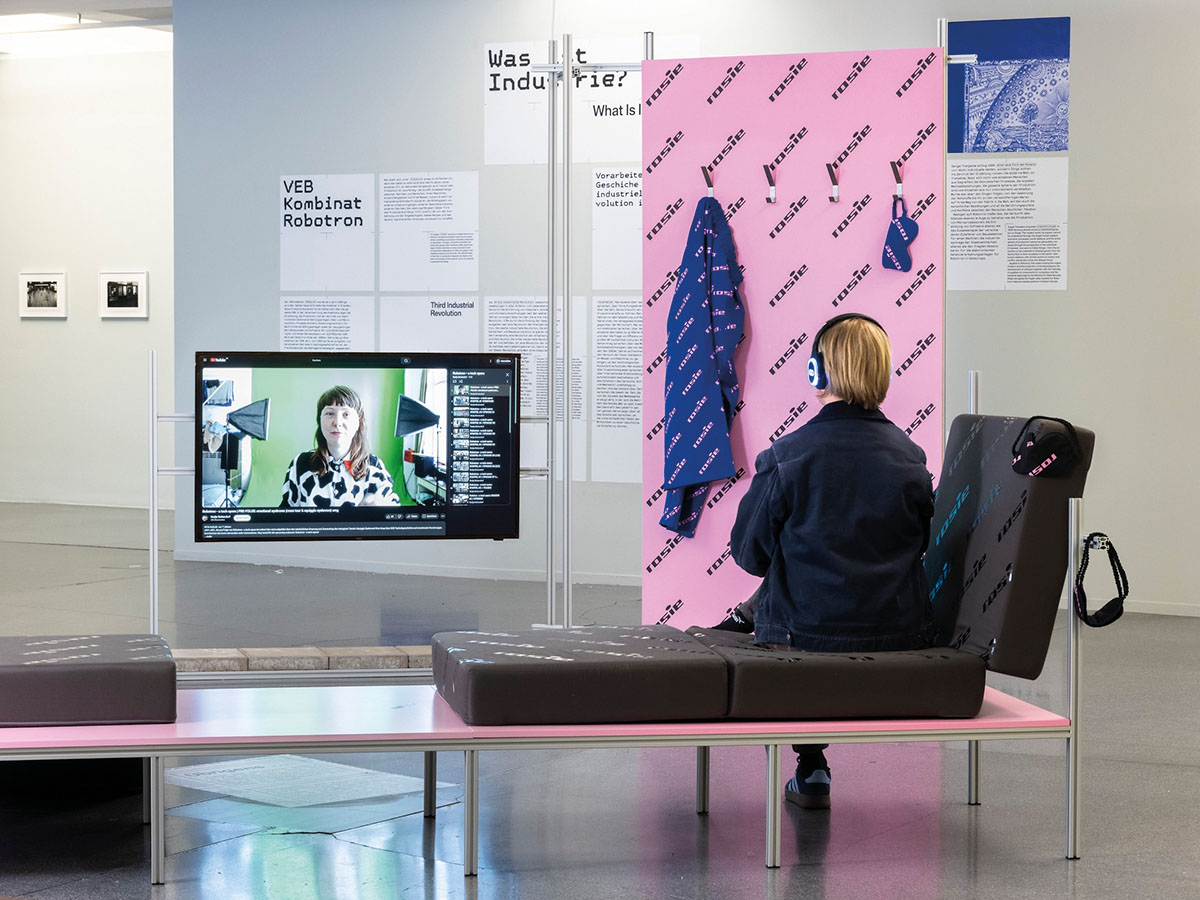 exhibition view: Robotron. Arbeiterklasse und Intelligenz, 13.03. - 26.07.2026, HMKV Hartware MedienKunstverein (c) Heinrich Holtgreve