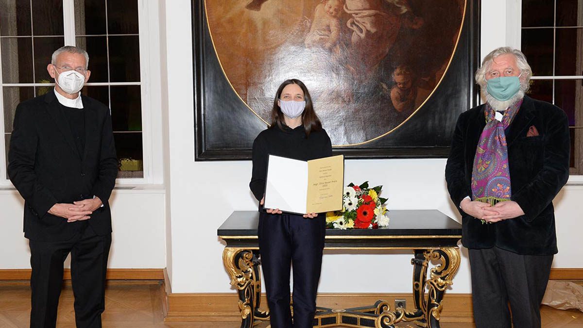 Barbara Kapusta. UNION Monsignore Otto Mauer-Preis 2020: Georg Prantl, Barbara Kapusta, Nikolaus Krasa