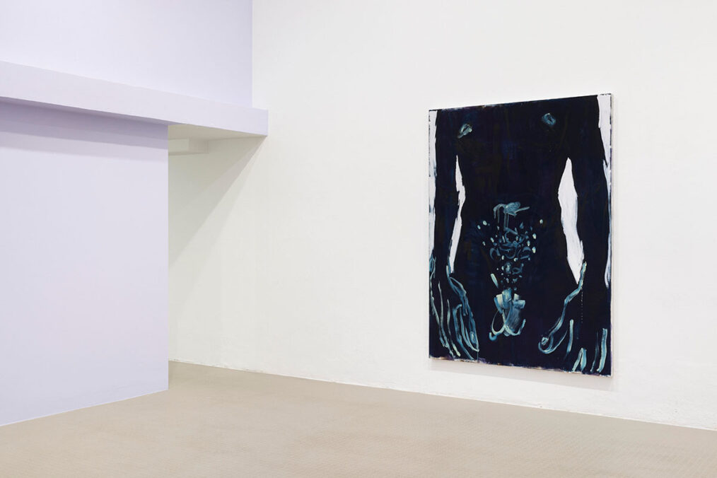 Exhibition view: Gabrielle Goliath – Bearing, Raffaella Cortese, Milan, 2026. Photo: Andrea Rossetti