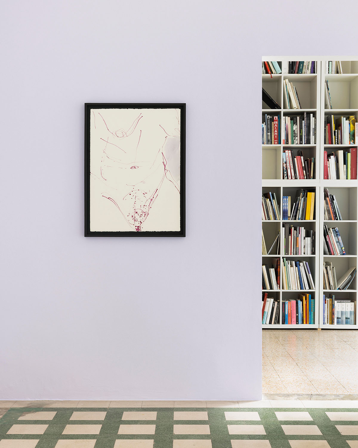 Exhibition view: Gabrielle Goliath – Bearing, Raffaella Cortese, Milan, 2026. Photos: Andrea Rossetti
