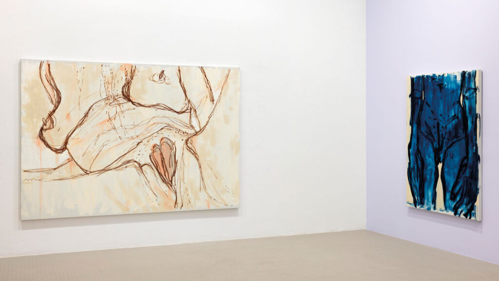 Exhibition view: Gabrielle Goliath – Bearing, Raffaella Cortese, Milan, 2026. Photo: Andrea Rossetti