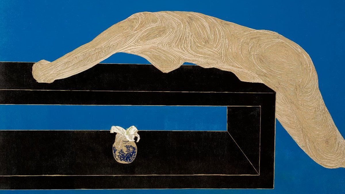 Eva Yurková, Untitled (Körper Nr.1), 131 x 91cm, 2018 © Courtesy of the artist & Galerie Rudolf Leeb