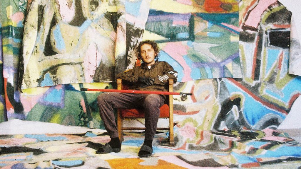 Blazej Rusin is postgraffiti painter.