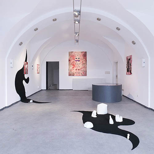 exhibition Come in at Zichy Gallery, Bratislava, 5.10-5.11.2023, photo by Marcel Korec