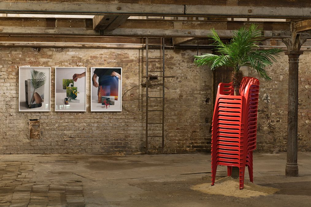 Installation view of Caribbean Dreams at the Zacherlfabrik, Vienna 2021