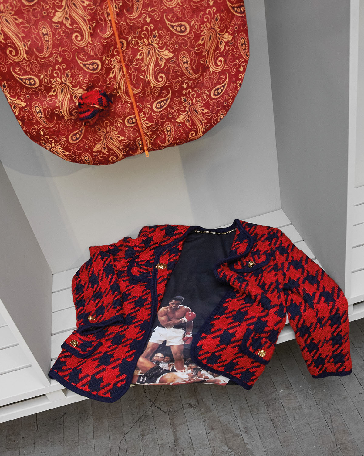 Chalisée Naamani, Octogone (Detail), 2025, Exhibition view, Kunsthalle Wien, Photo: Kristina Deska Nikolić