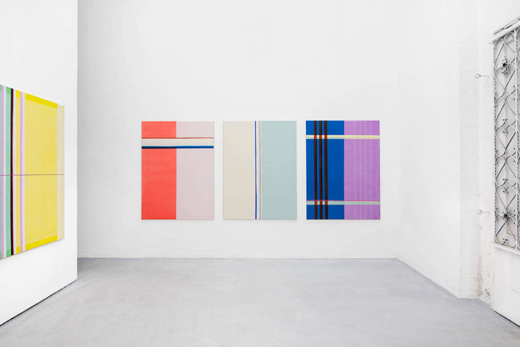 exhibition view: Myriam Mayer – Chromos at Kunsthalle.Ost, 2026. Photo: Björn Siebert