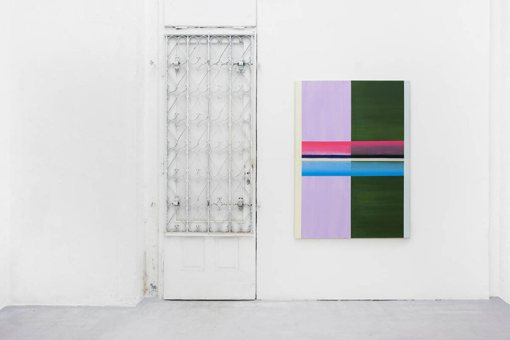 exhibition view: Myriam Mayer – Chromos at Kunsthalle.Ost, 2026. Photo: Björn Siebert