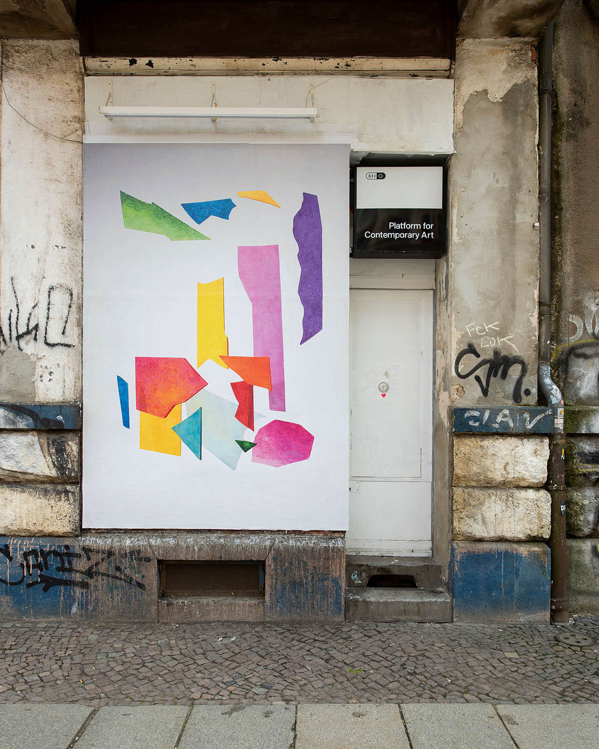 exhibition view: Myriam Mayer – Chromos at Kunsthalle.Ost, 2026. Photo: Björn Siebert