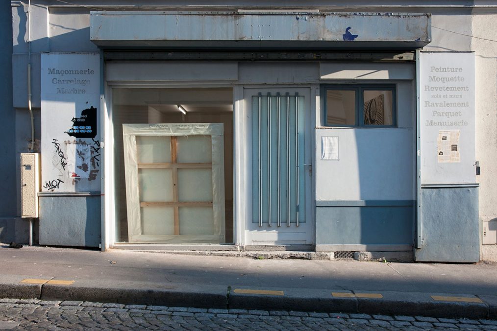 Ciaccia Levi Gallery. Façade. Photo: Aurélien Mole.