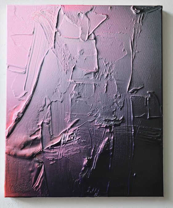 Rémy Hysbergue, A 41520, 61 x 50 cm, 2020, Acrylic on canvas