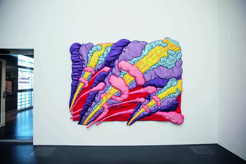 There’s a Crack in Everything (That’s How the Light Gets In) (2021). Photo by Corinne Odermatt