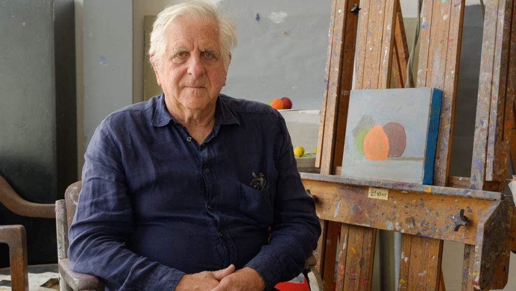 Dan McCleary in his studio